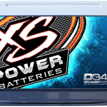 XS Power D3400 XS Series 12V 3,300 Amp AGM High Output Battery with M6 Terminal Bolt