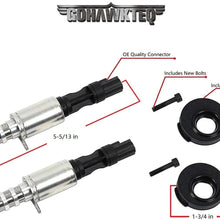 Variable Camshaft Timing Solenoid VCT for 2004 2005 2006 2007 2008 Ford Expedition, F150, Mustang, Sport Trac 3V 5.4L, 5.4, 4.6 Replaces # 8L3Z-6M280-B 2 Solenoids & Cam Seal