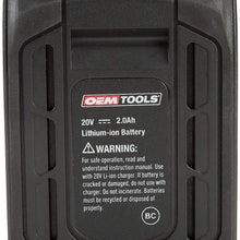 OEMTOOLS 27333A Battery (20V Li-Ion Replacement)