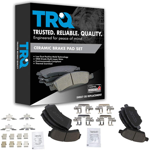 Front & Rear Ceramic Brake Pad Kit for Ford Fusion MKZ Mazda6 Mazda 6