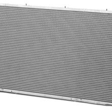 1553 OE Style Aluminum Core Cooling Radiator Replacement for Dodge Ram 2500 3500 Pickup Truck 5.9L 94-02