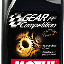 Motul 823511-12PK Gear FF Competition 75W-140 100 Percent Synthetic Ester Based Racing Lubricant for Limited Slip Differential (LSD) - 1 Liter, (Case Pack of 12)