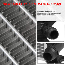 13188 OE Style Aluminum Core Cooling Radiator Replacement for Audi A5 Q3 Q5 A4 Allroad 2.0L CAED / 3.2L CALA AT 10-17