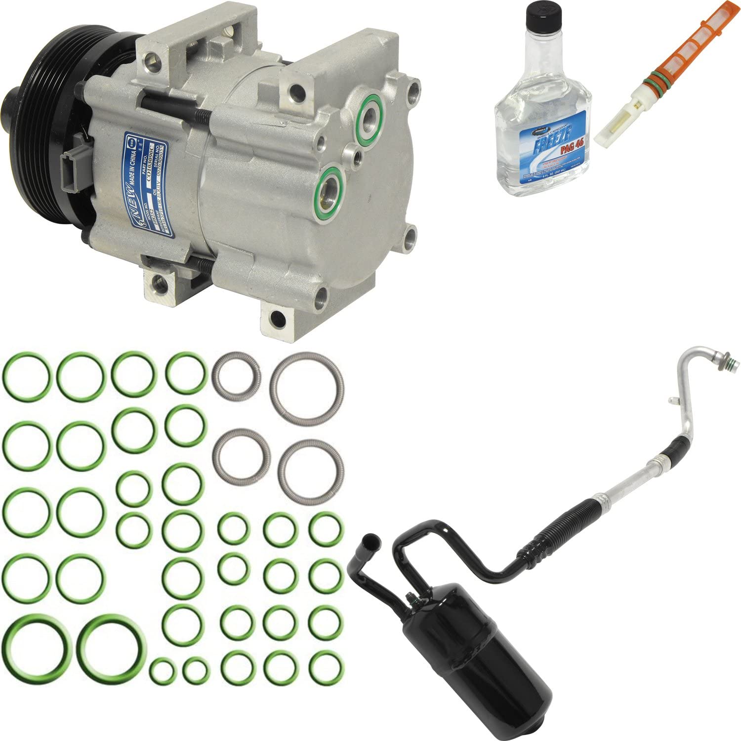 Universal Air Conditioner KT 1711 A/C Compressor/Component Kit