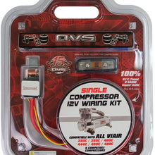 airmaxxx 580 air Compressor & AVS Single Compressor Wiring kit (Black)