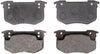 ACDelco 17D201 Professional Organic Front Disc Brake Pad Set