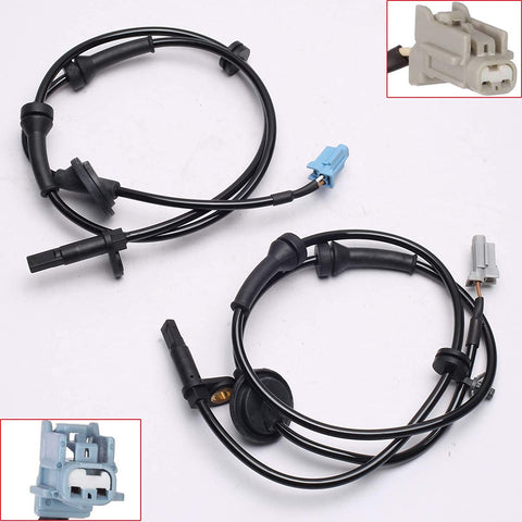 SEEU AGAIN (pack of 2) 47911-CA000 47910-CA000 ABS Wheel Speed Sensor Front Left & Right Replacement For 2004 2005 2006 2007 2008 Murano 3.5L - Replace Part# ALS290 ALS286
