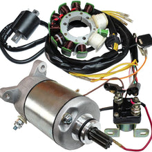 Caltric Stator Compatible with Polaris Magnum 425 4X4 1995 1996-1998 Starter Solenoid Ignition Coil Atv 4-Stroke