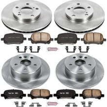 Autospecialty KOE1063 1-Click OE Replacement Brake Kit