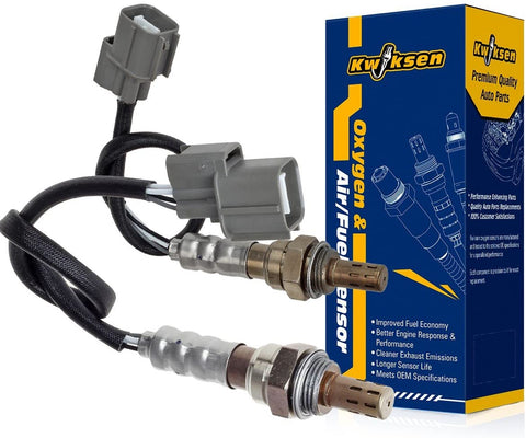Kwiksen 2Pcs Front and Rear Oxygen Sensor Replacement for Honda CR-V EX-L4-2.0L Upstream Downstream 1998-2001