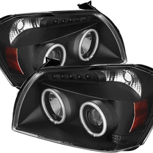 Spyder Auto PRO-YD-DMAG05-CCFL-BK Dodge Magnum Black CCFL LED Projector Headlight with Replaceable LEDs