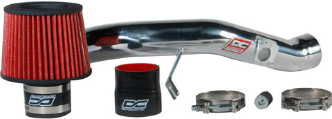 DC Sports CAI4301 Polished Cold Air Intake System with Filter and Installation Hardware