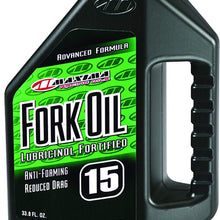 Maxima 56901 15WT Standard Hydraulic Fork Oil - 1 Liter Bottle