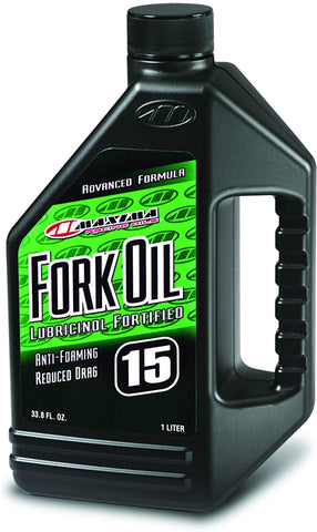 Maxima 56901 15WT Standard Hydraulic Fork Oil - 1 Liter Bottle