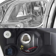 Fits 2006-2009 Ford Fusion Original Manufacturer Style Headlights Assembly Chrome Housing Clear Lens