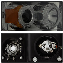 Spyder Auto 5009999 LED Halo Projector Headlights Chrome/Smoked