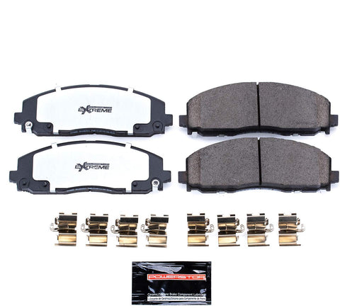 Power Stop Z36-1589, Z36 Truck & Tow Front Carbon-Fiber Ceramic Brake Pads