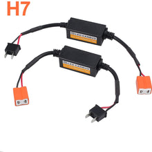 LiNKFOR 2 Packs LED Conversion Kit Canbus Error Free Resistor Headlight Canbus Error Free Anti Flickering Resistor Decoder for Ford Mazda Chevrolet Citroen Nissan