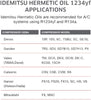 Idemitsu 32450017-70200C020 Air Conditioning Compressor PAG Oil R1234yf, 8. Fluid_Ounces