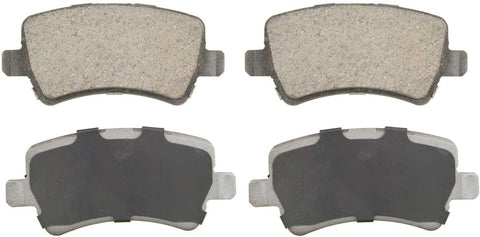 Wagner ThermoQuiet QC1307 Ceramic Disc Pad Set, Rear