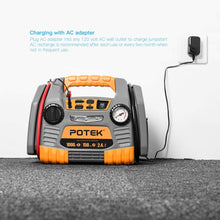 POTEK Car Jump Starter with 150 PSI Tire Inflator/Air compressor,1000 Peak/500 Instant Amps with USB Port to Charge Iphone,IPad, Kindle