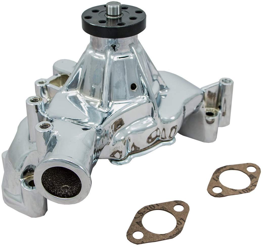 Top Street Performance HC8022C Chrome Finish Long Water Pump