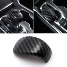 Xotic Tech ABS Carbon Fiber Interior Center Console Gear Shift Lever Knob Cover Trim for Honda Accord 10th 2018 2019 2020