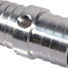 ICT Billet Radiator Hose Barb Coupler with 1/8" NPT Port 1-1/4" Steam Tube Adapter for LS Swap Steam/Coolant Crossover Splice Made in the USA Billet Aluminum AN627-20X125