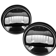 Spyder 5080950 Jeep Wrangler 07-18 LED Crystal Headlights - Black