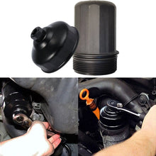 32mm Oil Filter Wrench, Oil Filter Socket with 3/8" Drive 6 Points Oil Filter Cap Removal Tool,