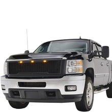Paramount Matte Black ABS LED Impulse Mesh Packaged Grille 41-0181MB 11-14 Chevy Silverado 2500/3500