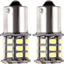 OCPTY 1156 2057 2357 Xenon White LED Bulbs Super Bright 33-2835-SMD Chipsets Replacement fit for Backup Light,2Pack