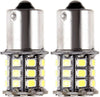 OCPTY 1156 2057 2357 Xenon White LED Bulbs Super Bright 33-2835-SMD Chipsets Replacement fit for Backup Light,2Pack