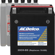 ACDelco ATX20CHBS Specialty AGM Powersports JIS 20CH-BS Battery