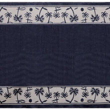 Reversible Mats 209181 Outdoor Patio / RV Camping Mat - Palm Tree (Black/Beige, 9-Feet x 18-Feet)