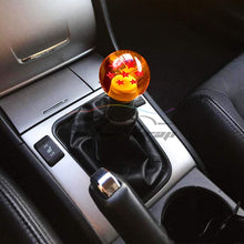 EZAUTOWRAP Universal Blue Dragon Ball Z 4 Star 54mm Shift Knob with Adapters Will Fit Most Cars