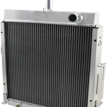 CoolingCare 84524C93 Aluminum Radiator for Case IH Hydro Tractor 84 380B 385 484 485 584 585 685 885