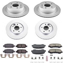 Power Stop CRK7035 front and rear Z17 Evolution Geomet Coated Brake Kit