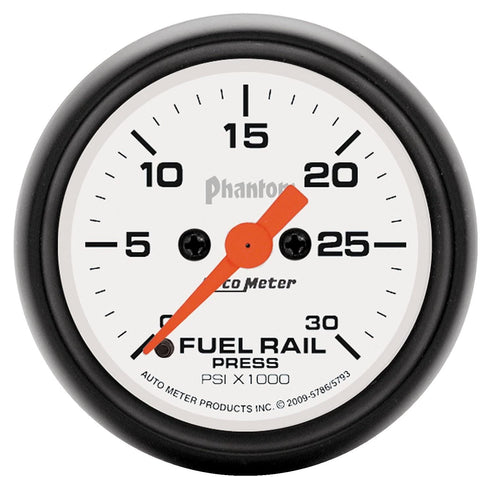 Auto Meter 5793 Phantom Fuel Rail Pressure Gauge