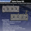 Valve Cover Set with Bolts & Oil Cap & Gaskets & Spark Plug Tube Seals & PCV Valve Compatible with 2004-2016 Nissan Armada NV2500 NV3500 Pathfinder Titan Infiniti QX56 Part# 13264-ZE01A 13264-ZE00A
