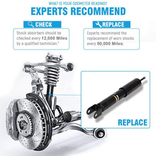 Maxorber 2pcs Front Struts Shocks Absorber Compatible with Chevrolet Suburban 1500 Tahoe 4WD RWD 2001-2006,GMC Yukon 2000-2006 4WD RWD Shock Absorber 344381