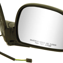 Dorman 955-301 Driver Side Power Door Mirror - Folding for Select Models, Black