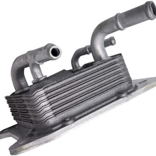 Engine CVT Transmission Oil Cooler W/O-rings Compatible with 2013-2017 Nissan Rogue Altima Maxima Murano Pathfinder Quest All Engine 21606-28X0B