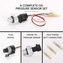 D1846A Engine Oil Pressure Sensor Switch 12677836 with Pigtail Harness, Oil Pressure Sending Unit, Compatible with GM Chevy GMC Cadillac Buick, Replaces# D1846A, 12616646, 12573107, 12562230, 1261496