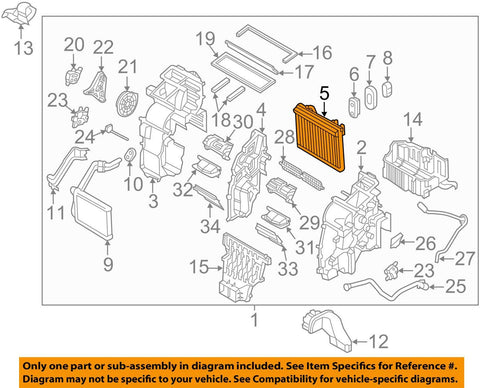 HYUNDAI OEM 16-18 Tucson 1.6L-L4-A/C AC Evaporator Core 97139D3000