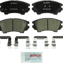 Bosch BC1404 QuietCast Premium Ceramic Disc Brake Pad Set For Buick: 2016-2017 Cascada; Chevrolet: 2010-2015 Camaro, 2011-2017 Caprice; Saab: 2011 9-5; Front