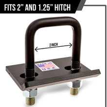 Mission Automotive Hitch Tightener for 1.25" and 2" Hitches - Heavy-Duty, Easy-Install, No-Rust - Made in The USA