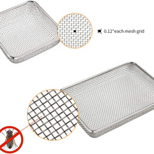 Kohree RV Furnace Screen Vent Cover,RV Bug Screen Covers for Camper Heater Vents,2 Pack