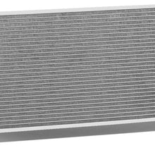 13304 OE Style Aluminum Core Cooling Radiator Replacement for Nissan Altima 2.5L Hybrid AT 07-11