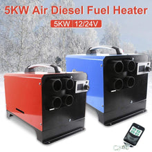 Lorchwise Diesel Air Heater,5KW 12V/24V Car Heater,Diesel Air Heater, Parking Heater with LCD Display and Remote Control for Car,Truck,Bus,Ship, Camping